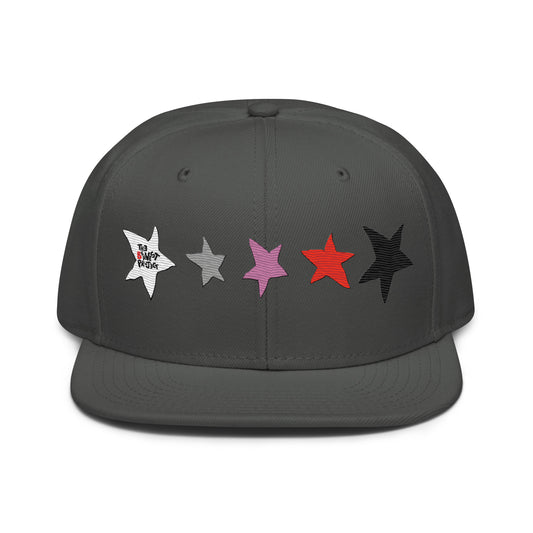Front of the Brave Star Cap in Charcoal for Women and Men by The Bravest Project
